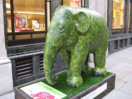 Elephant à Londres